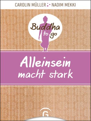 cover image of Alleinsein macht stark